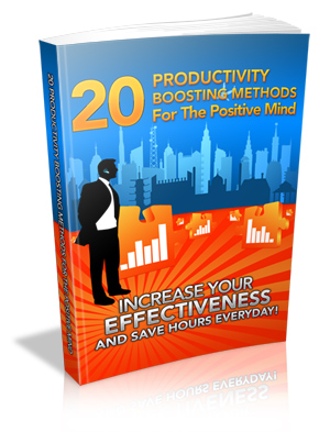increase your productivity with a positive mind